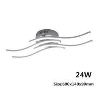 Lámpara de Techo LED Moderna en Forma de Onda de Aluminio GAHADA 12W 18W 24W - details 8