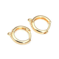 Aretes de Cuerda de Metal Dorado de 18K Diseño Redondo Rectangular de Alta Calidad - details 76