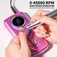 Taladro Eléctrico de Uñas de Alta Velocidad 45000RPM Herramienta de Manicura Profesional con Cubierta Completa Advertencia de Seguridad para Bebés y Niños Equipo de Manicura de Belleza - details 3