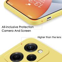 Funda protectora de silicona líquida para Xiaomi POCO F5 X5 X3 M3 M4 X4 Pro NFC F3 F4 GT, accesorios de protección de cubierta trasera de teléfono suave - details 2