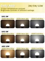 Bombilla LED de Baja Voltaje 10PCS E27 B22 DC AC 12V-85V Luz de Foco Cálida y Fría Sin Parpadeo - details 3