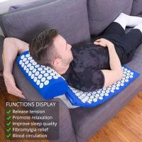 Set de Almohada de Masaje Sensi de Acupresión Cojín de Espalda con Aguja - details 5