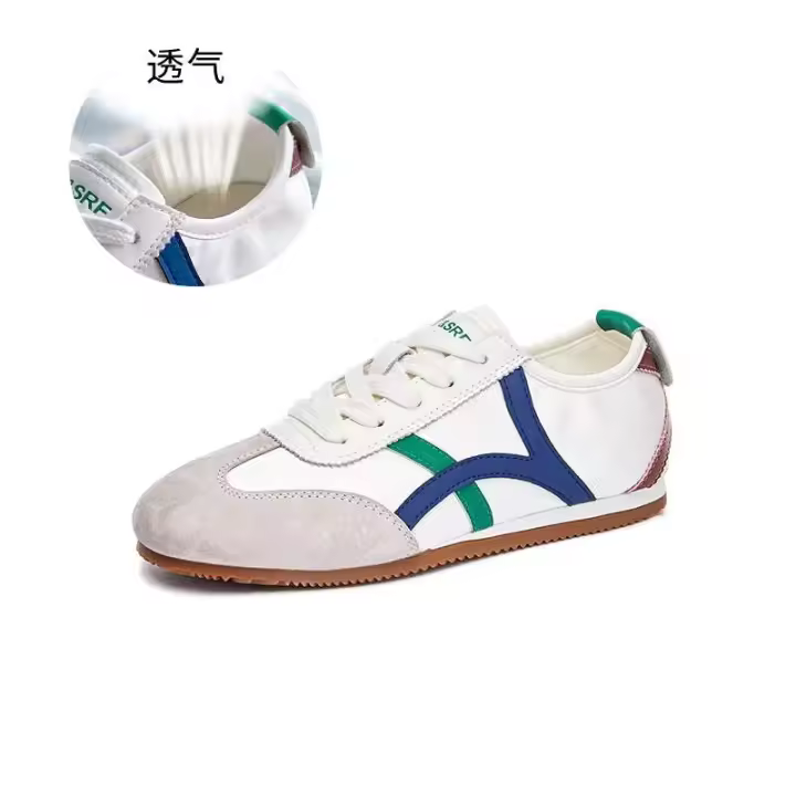 Zapatos deportivos de moda con cordones para mujer, zapatos informales de negocios - 1