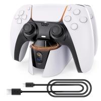 Estación de Carga RGB para PS5 Dual Fast Charger con Indicador LED Soporte de Carga para PS5 Gamepad Material Plástico Fabricado en China Tipo de Montaje: Escritorio - details 1