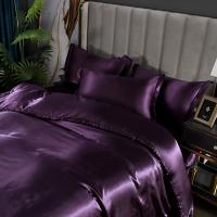 Juego de Ropa de Cama de Seda de Lujo con Funda de Edredón y Juego de Línea de Cama para Soltero Doble King Tamaño Diseño de Juego de Cama por Diseñador - details 5