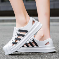 Agujero zapatos pareja ocio al aire libre versión coreana playa transpirable antideslizante suela suave hueco sandalias lluviosas - details 26