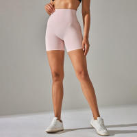 Ness Pantalones cortos deportivos para mujer, pantalones cortos de secado rápido para ciclismo y yoga, 31 colores - details 20