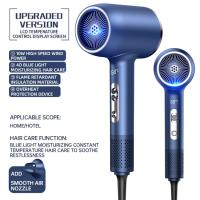 Secador de Cabello de Alta Potencia y Secado Rápido Enchufe EU/UK Luz Roja y Azul - details 9