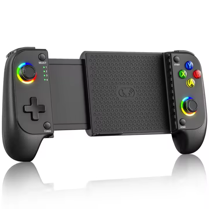 Mango elástico Interruptor de teléfono universal Android IOS Bluetooth Mango de transmisión inalámbrico Hall Rocker multifuncional - 1