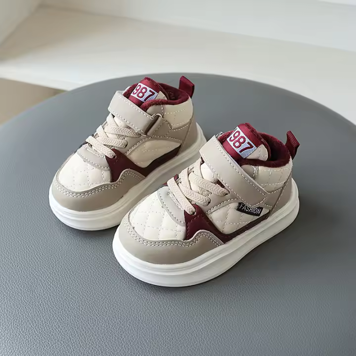 Nuevos zapatos deportivos para niños, zapatos casuales de pelo - 1