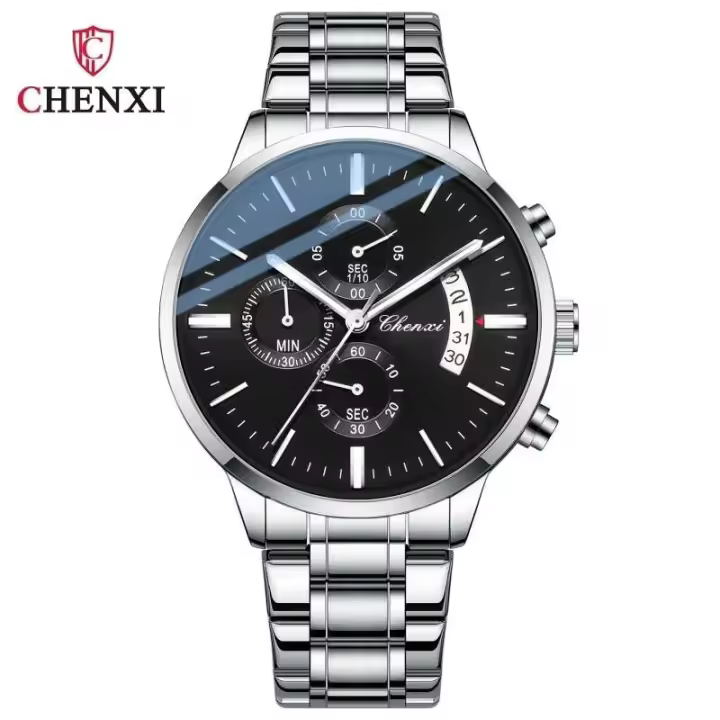 Reloj Deportivo de Noche Premium de Lujo CHENXI 907X Funcionalidad Multiple de Cuarzo - 1