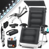 Resistente a la Intemperie, Capacidad de Carga 200kg, Tapizado Ergonómico, Respaldo Ajustable, Cojín - details 3