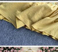 Primavera/Verano mujer viaje vacaciones Vintage largo estilo étnico bohemio bordado cintura atar algodón y vestido - details 16