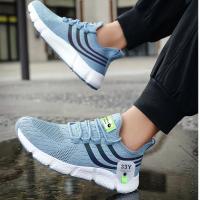 Zapatos deportivos informales para hombre, zapatillas ligeras transpirables, zapatillas para correr de malla negra para exteriores, zapatillas deportivas para correr, Tenis para caminar - details 3