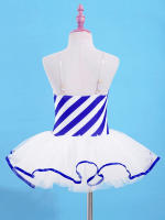 Vestido de baile de tutú de ballet a rayas de caña de caramelo para niños y niñas, disfraz de baile de patinaje artístico de Navidad para carnaval, fiesta temática de cosplay - details 37