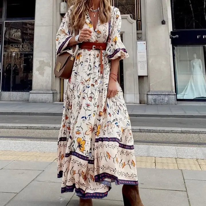 Moda estampada de verano para mujer. - 1