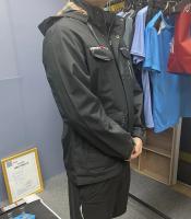 Chaqueta de Carcasa Suave para Exteriores 2024 A Prueba de Viento, Impermeable, Talla Grande, Color Sólido, con Capucha, Ligera - details 7
