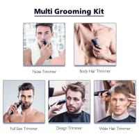 Afeitadora Eléctrica para Hombres con Recarga Kit Todo en Uno para Barba y Cuerpo Entera Máquina de Afeitado Seca y Húmeda Normalizada - details 1