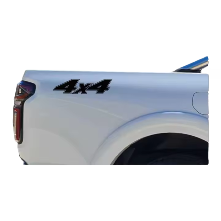 Calcomanías laterales para puerta, decoración para puerta trasera, cubierta de película de vinilo 4x4 para Nissan NAVARA L200 Triton, accesorios para coche, 2 uds. - 1