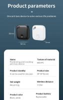 Mini rastreador de etiquetas inteligente Compatible con iOS Find My APP localizador Global antipérdida para coche llaves de mascotas billetera buscador de maletas - details 11