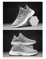 Zapatos informales coreanos versátiles para deportes nuevos para hombre y mujer, tejido volador para correr, talla grande, modernos y a la moda - details 24