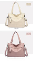 Bolsos de hombros Bolsos de mujer Bolsos de mano versátiles de moda Bolsos de mensajero de mano de cuero suave - details 22