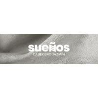 Logotipo de SueñosZzz sobre un tejido antimanchas de color gris