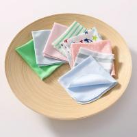 8 toallas cuadradas pequeñas para bebés, toallas de saliva, toallas de alimentación para bebés, pañuelos de algodón estampados en color sólido para niños - details 3
