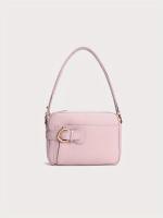 Bolso cruzado de cuero genuino para mujeres Ligero, cierre con cremallera, lining de poliéster - details 3