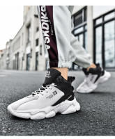 Zapatillas de deporte de cuero antideslizantes para hombre, zapatos de baloncesto cómodos, zapatos de tenis deportivos casuales transpirables, zapatillas de deporte para Niños Jóvenes - details 15