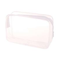 Bolsas de almacenamiento de lavado portátiles para mujer, organizador con cremallera, bolsa de cosméticos, transparente, a la moda, 1 unidad - details 20