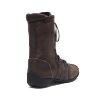 Nuevas botas cortas retro de hombre de Corea del Sur, botas de otoño e invierno de 2025 para mujer, botas occidentales con cordones, botas cortas a juego de color de suela gruesa de nicho - details 4