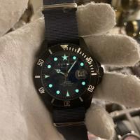 Dugary Sports Fashion quartz Watch 316L acero inoxidable luminoso impermeable piloto 40 mm zafiro militar masculino - details 5