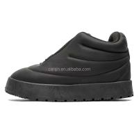 Nuevos zapatos de pan duraderos, de alta calidad y a la moda, botines blancos gruesos, punk corto y regordete para hombre que aumenta la altura al aire libre - details 5
