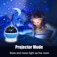 Night Lights for Kids Star Night Lamp Projector Children Room Star Nightlight Projector for Baby Sensory Aesthetic Room Decor - details 2