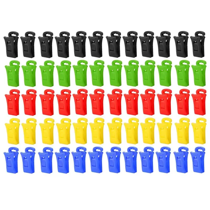 60 pinzas para calcetines para lavadora y secadora, pinzas para calcetines con ganchos, soporte para calcetines para lavadora, directamente en el cajón - 1