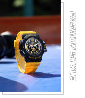 Relojes deportivos digitales LED de estilo informal, reloj electrónico de moda, de cuarzo multifunción, resistente al agua hasta 50M - details 12