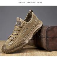 Nuevo Modelo 2025 Zapatos De Senderismo Transpirables De Malla Para Hombre, Zapatillas Deportivas Antideslizantes Para Exteriores, Escalada, Calidad De Lujo, Verano - details 6