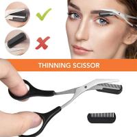 Juego de Recortar Cejas de 3 a 11 Piezas Tijeras, Pinzas, Maquinilla de Afeitar, Peine, Maquinilla de Afeitar Herramientas de Cuidado de la Piel Facial de Belleza - details 2