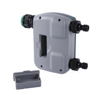 Temporizador de manguera digital programable, sistema de riego automático con batería, controlador de irrigación con 2 salidas - details 3