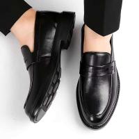 Zapatos de vestir de cuero antideslizantes para hombre, estilo Oxford, de lujo, para oficina, negocios, nuevo producto, diseño 2024 - details 13