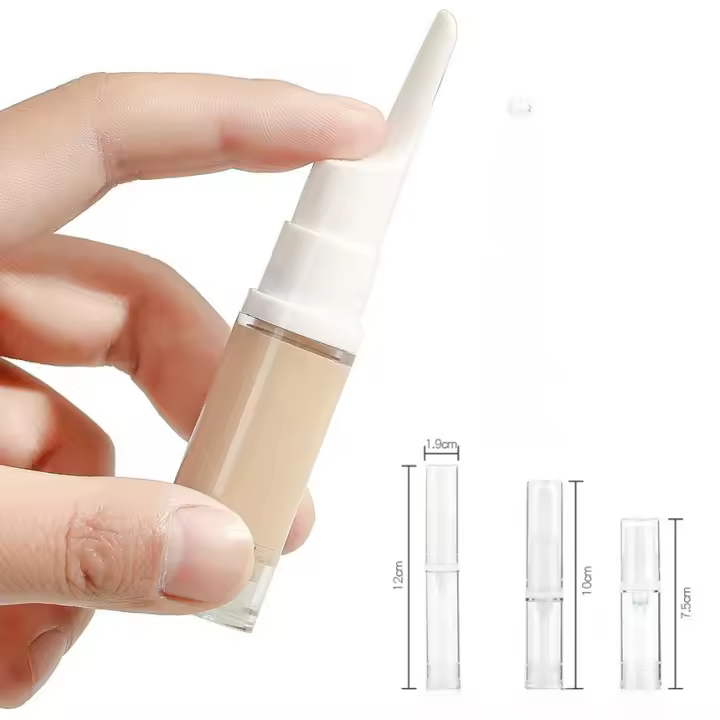 Botella de Vacío Refillable para Crema de Ojos y Fundación Líquida Contenedor de Cosméticos Portátil Herramienta de Cuidado de la Piel para Belleza - 1