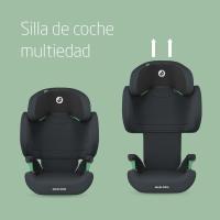 Coche Respaldo Alto, 3,5 - 12 años, 100 - 150 cm, Silla Coche ISOFIX, Protección Impactos Laterales G-CELL, Altura Ajustable, Abrochado Rápido y Fácil, Gris Básico - details 3