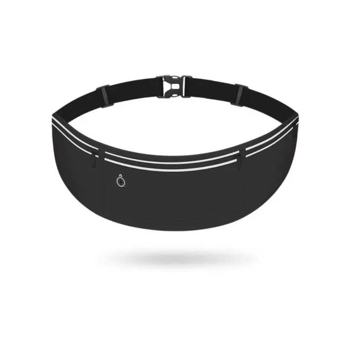Riñonera para correr multifunción, impermeable, Invisible, transpirable, cinturón deportivo, ligera, ajustable, para teléfono - 1