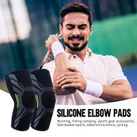 Coderas de punto de nailon deportivo, almohadillas de alta compresión, previenen el dolor articular, codo de Golfistas de tenis, tendinitis, artritis, 1 par - details 1