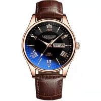 Impermeable luminoso calendario hombre reloj tendencia moda negocios - details 13