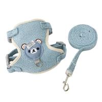Conjunto de arnés y correa para gato, chaleco ajustable a prueba de Escape para perro, malla transpirable para gato y gatito - details 0