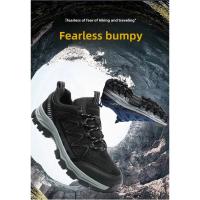 Zapatos de Senderismo Transfronterizos para Hombre Antideslizantes, Resistentes al Desgaste, Transpirables, Absorbentes de Sudor Zapatos de Deportes de Acampada, Correr - details 5