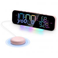 Despertador con Vibración Súper Fuerte Pantalla Digital LED Grande Luz Nocturna - details 8