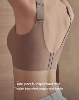 1/2 Unidades. Sujetadores sin costuras de talla grande para mujer, ropa de dormir suave sin aros de copa completa, sujetador de color sólido para mujer, lencería sexy push-up - details 22